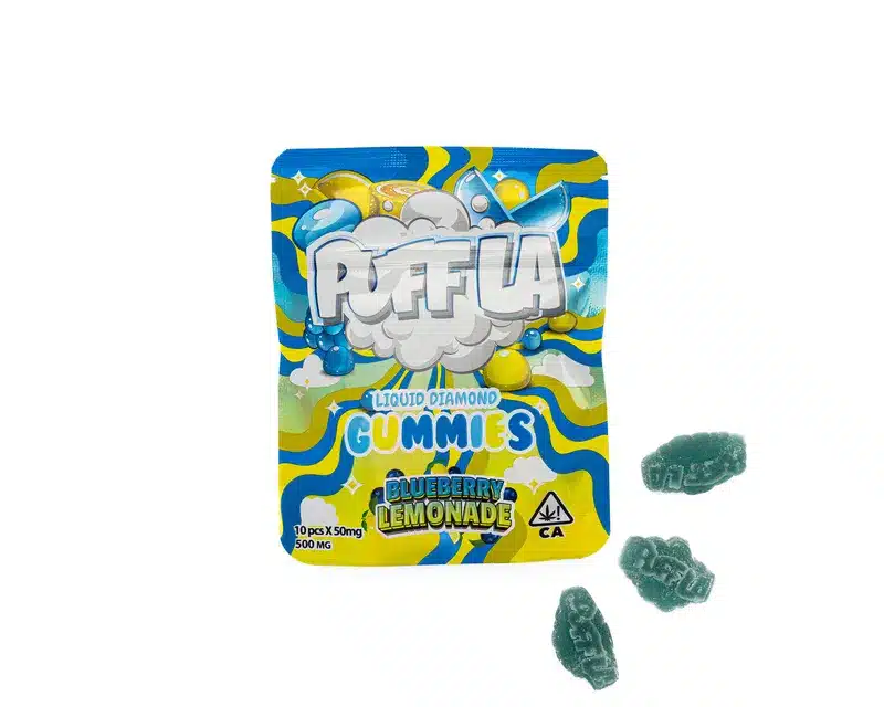 Puff LA Gummies | Blueberry Lemonade