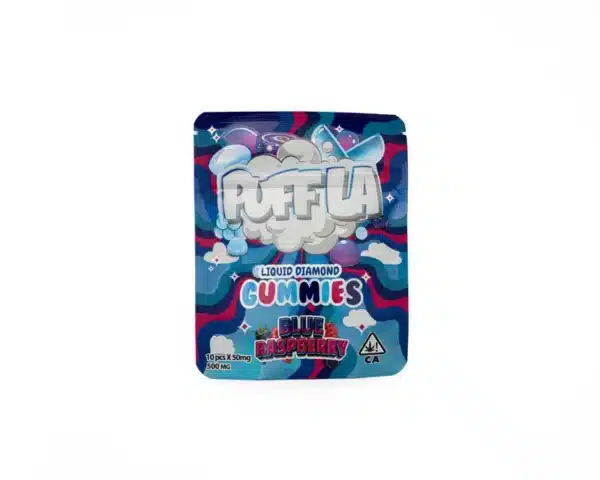 Puff LA Gummies | Blue Raspberry - Image 3