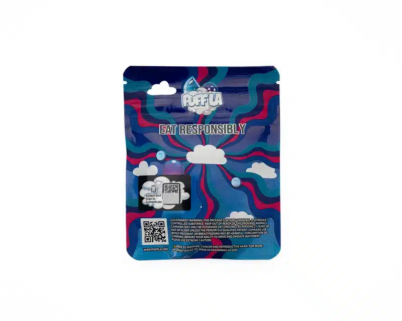 Puff LA Gummies | Blue Raspberry - Image 2