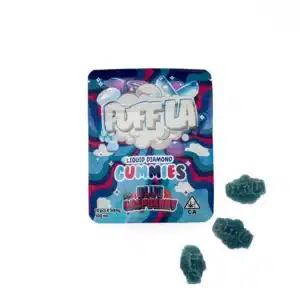Puff LA Gummies | Blue Raspberry
