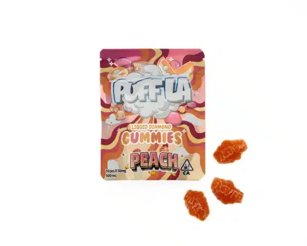 Puff LA Gummies | Peach